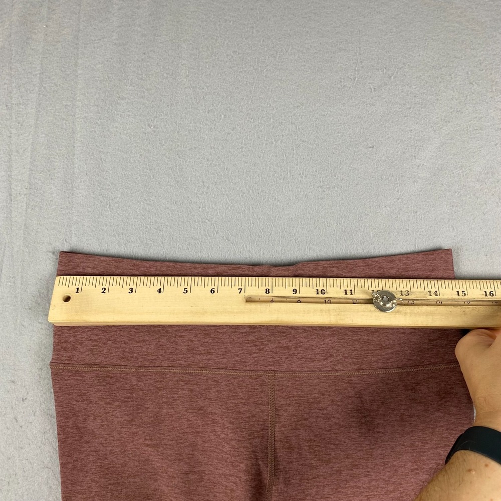 VUORI Clean Elevation Legging Hazelnut Heather Large heather zip pocket VW444 - Picture 7 of 10